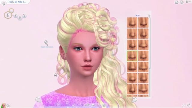 The Sims 4: CAS Adventure Time  - Lady Rainicorn