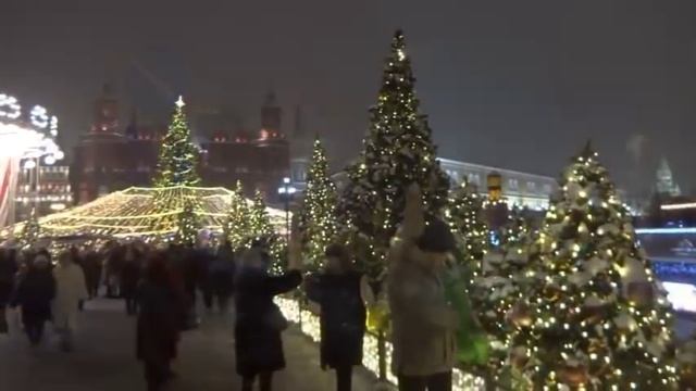 Новогодняя Москва 2019 Лучшее! New Year's Moscow. The best! Año nuevo Moscú 2019 mejor! смотреть онлайн