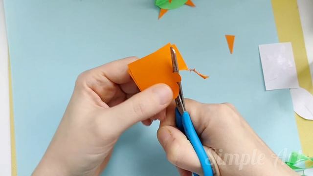 Делаем объёмную аппликацию: ? кактус. Занятия с детьми.