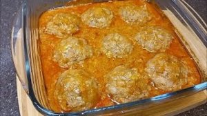МЯСНЫЕ ТЕФТЕЛИ в томатном соусе в духовке Рецепт как в детском саду
