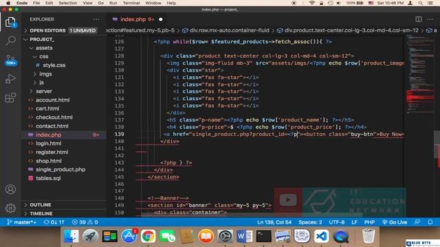 Ecommerce Website With PHP & MySql - 59 - Single url смотреть онлайн