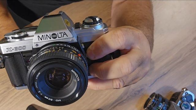 Minolta X300, un reflex argentique pour tous ! смотреть онлайн