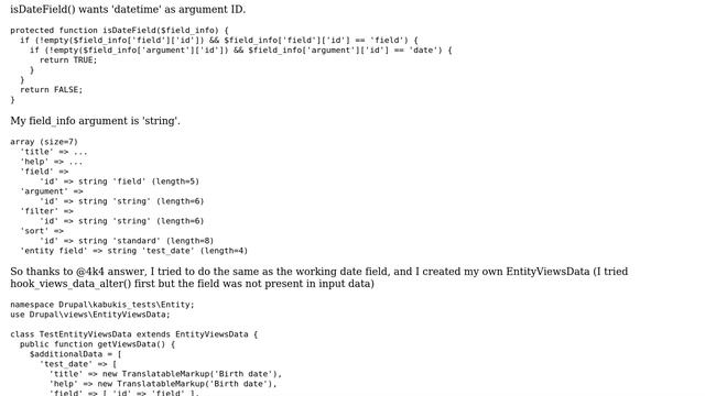 Drupal: Custom entity datetime field in calendar смотреть онлайн