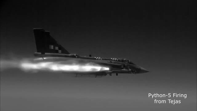 ?? Firing of the Python-5 Air to Air missile by the Light Combat Aircraft Tejas during trials смотреть онлайн
