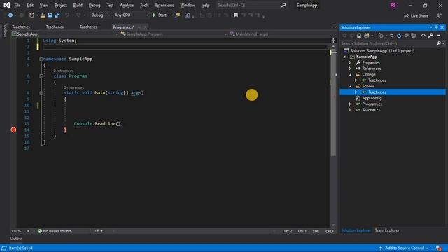 Namespace in C# | C# Tutorial | .NET Framework смотреть онлайн