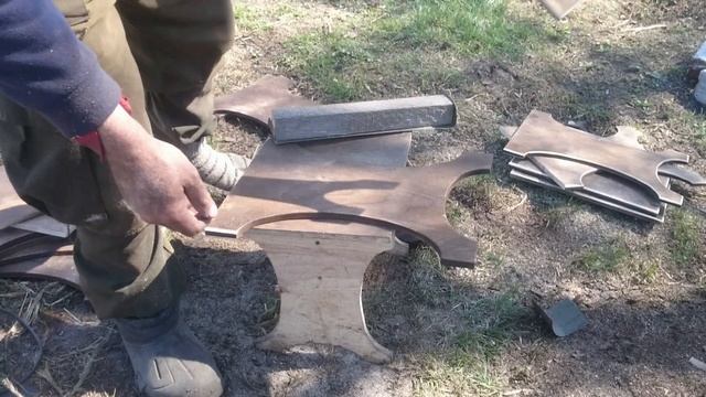 Мебель из фанеры, табуретки на кухню. смотреть онлайн