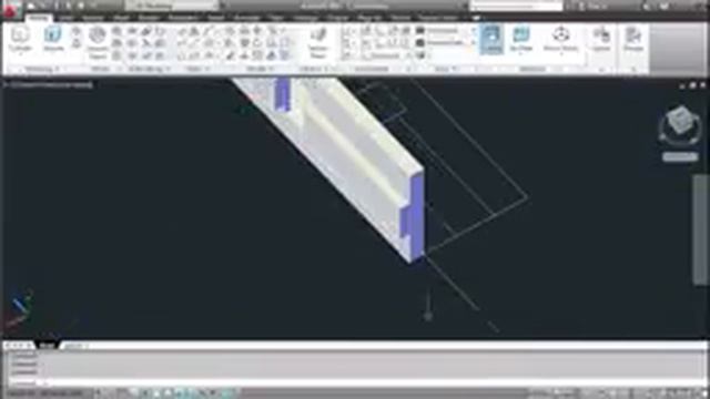 Ground Floor 3D House Modelling in autocad смотреть онлайн