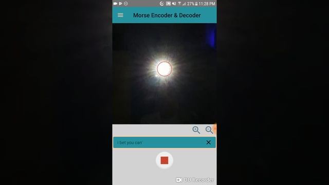 Decode Morse code using phone camera смотреть онлайн