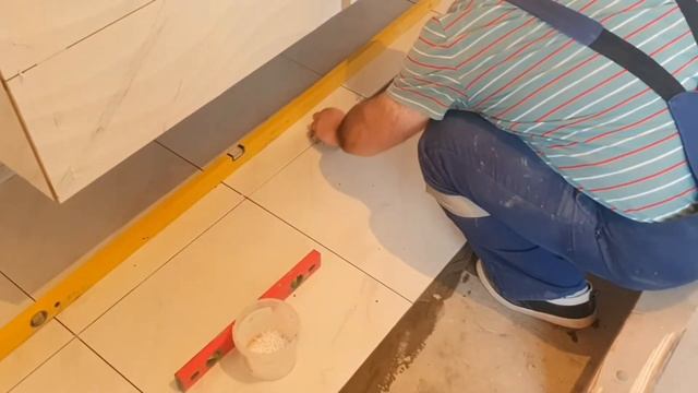 Урок по укладке плитки. смотреть онлайн