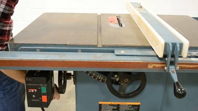 Jet JTAS-10-1 10" Table Saw - How Not to Cut Wood on Table Saw смотреть онлайн