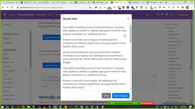 #18 Bootstrap Tutorial Arabic | Popup Modal | شرح بوتسراب смотреть онлайн