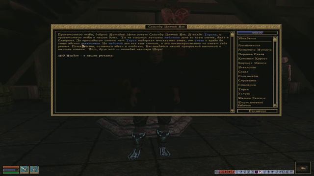 The Elder Scrolls III: Bloodmoon - №18 Исчезновение Капитана Кариуса смотреть онлайн
