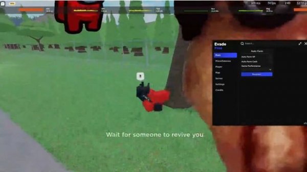Evade Roblox Script, Auto farm Gold & Xp, Free gamepasses And more!