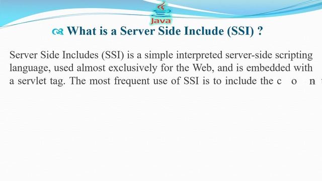 What is a Server Side Include SSI | JAVA INTERVIEW QUESTIONS AND ANSWERS смотреть онлайн