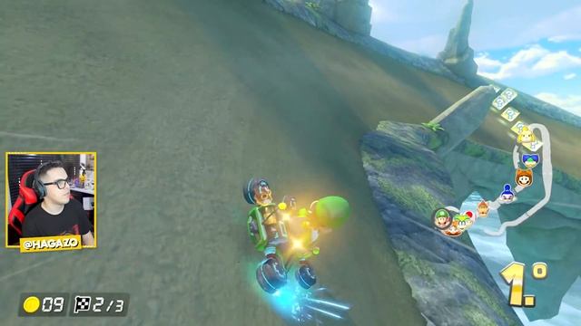 Mario Kart 8 Deluxe - COMO EU NÃO TROUXE ESTE JOGO PRO CANAL AINDA? (Gameplay PT-BR Português) смотреть онлайн