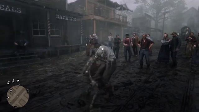 Robot VS Tommy: Red Dead Redemption 2 Model Swap Modding Fun смотреть онлайн