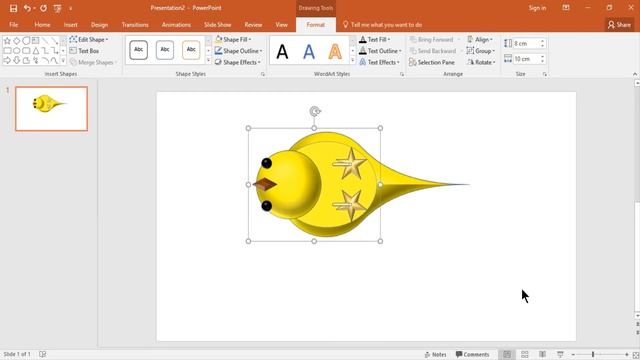 PowerPoint Art: Create an Animated 3D Bird смотреть онлайн