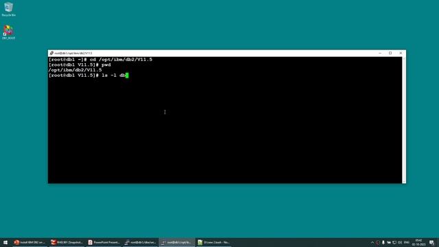 Install IBM DB2 on Linux (RHEL 9.1) смотреть онлайн