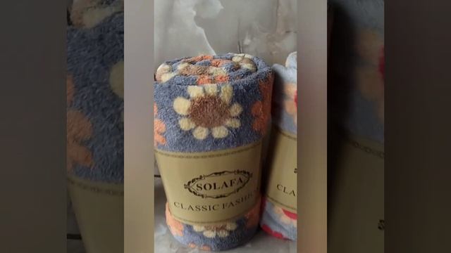 Банные и метровые полотенца Ромашка цветная смотреть онлайн