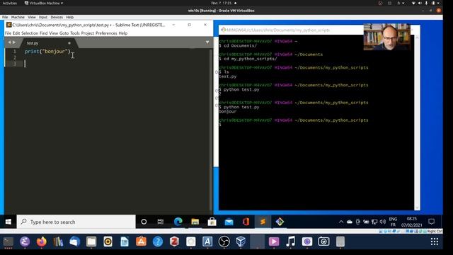 executing python code under windows смотреть онлайн