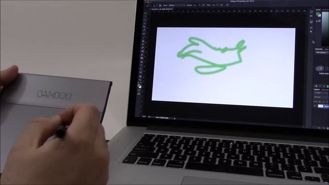 Wacom Wireless Bamboo Pad Review смотреть онлайн