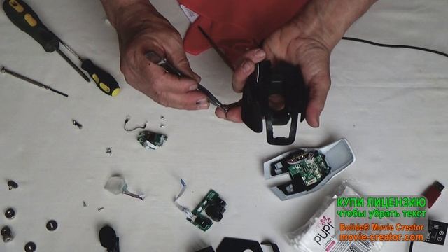 Разборка и Сборка ,чистка мышки CORSAIR M 65 RGB смотреть онлайн