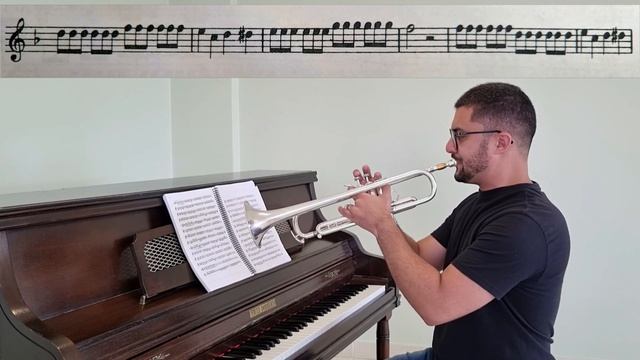 Arban's Complete Conservatory Method for Trumpet - #10 - Triple tongue - Daniel Leal Trompete смотреть онлайн