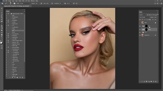High End Professional Retouch - Beauty Portrait Retouch ( Photoshop ) смотреть онлайн