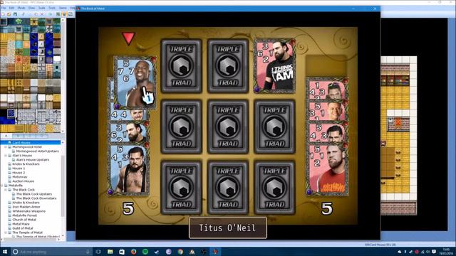 RPG Maker VX Ace: The Book of Metal - WWE Triple Triad смотреть онлайн