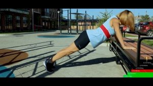 Как научиться ОТЖИМАТЬСЯ девушке  с НУЛЯ | 6 СТУПЕНЕЙ