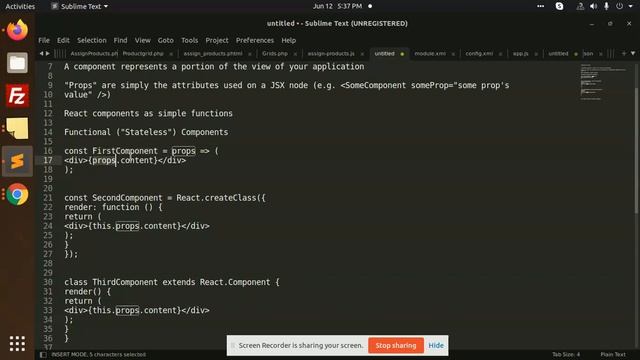 Component & Props: An Introduction to React смотреть онлайн