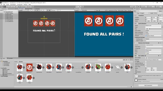 Video Workshop Memory game Issue September 2021 06 Create Games with Unity and C# смотреть онлайн