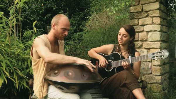 Sun and Moon Meditation _ 1 hour handpan & guitar music _ Malte Marten & Luna Mando