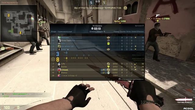 CSGO ПОКОРЯЕМ ГЛОБАЛ ЭЛИТУ MIRAGE [АПНУЛ БЕРКУТА!] #158 смотреть онлайн