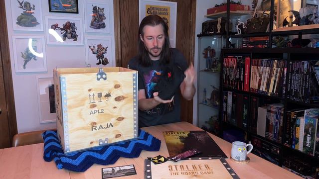 STALKER THE BOARD GAME Prototype Wood Box Unboxing: Mine is Different... смотреть онлайн