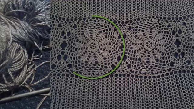 Длинная юбка крючком. long skirt crochet.Обзор готовой работы смотреть онлайн