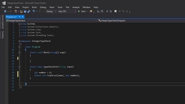 C# Validation: Checking If a String Is a Number смотреть онлайн