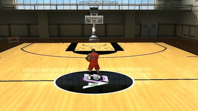 (NBA Live 08 PC) Michael Jordan free throw line dunk (Testing) смотреть онлайн