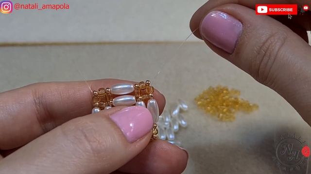 Bead Bracelet/Diy Bracelet/Bracelet/Tutorial/Браслет из бисера/Браслет своими руками/Натали Амапола