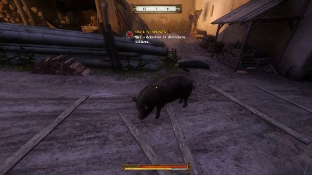 Kingdom Come: Deliverance "Fast walk" bug смотреть онлайн