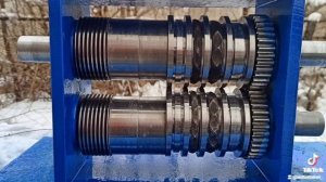 Блок усиления с прокатом гусиной лапки