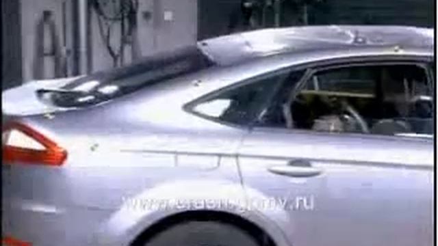 Ford Mondeo IV - CRASH TEST смотреть онлайн