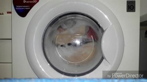 Стирка большого одеяла. Хлопок интенсивная и суперполоскание предв.стирка без складок