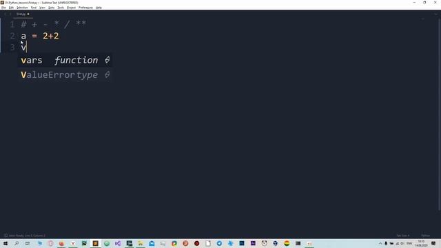 Урок по python 4 Математика в Python ...Что и как краткий пример. Урок по python 4 смотреть онлайн