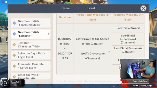 BOOSTED DROP Rate, News & Updates Genshin Impact as of Oct.19, 2020 смотреть онлайн