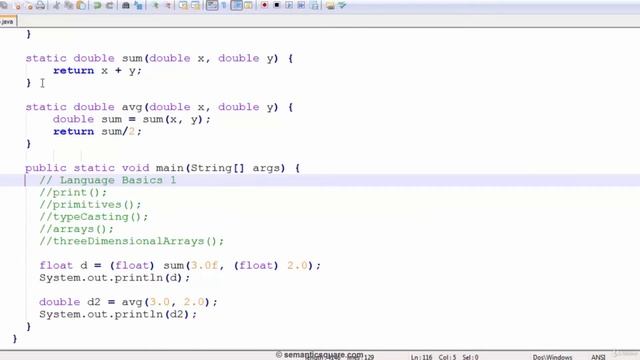 Java In Depth Class Object And Their Members смотреть онлайн