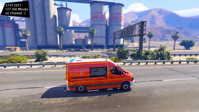 Mercedes Sprinter VSAV 1.0 New ENB Top Speed Test GTA Mod Future _REVIEW смотреть онлайн