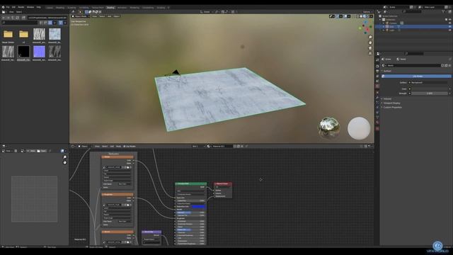 How to use PBR Materials from Substance Designer in Blender and render them in Cycles смотреть онлайн