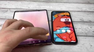 Incoming Calls WhatsApp Telegram Viber Samsung Z Fold2 Outgoing Call iPhone 11