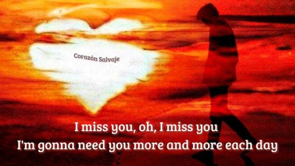 Haddaway - I Miss You - Lyrics